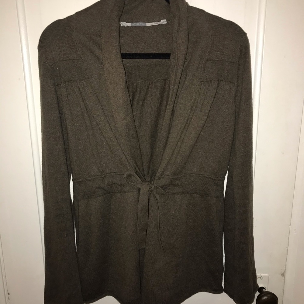 Green Athleta Sweater